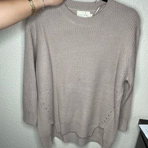 Knit sweater